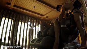 Korean boyfriend delivers intense sex session