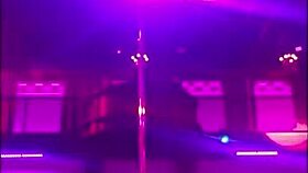 destiny mae strips heels off dancing wildly ripping clothes in office