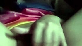 Three Explosive Cumshots in Steamy Bedroom Video Call with Pretty Hijab Girlfriend