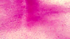 Mature blonde spreads big shaved pussy in garden