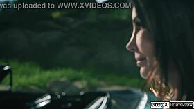 Milf mommy rides monster black cocks outdoors shaved pussy 😈🍆💦