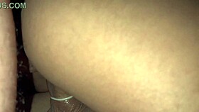 chatty cutie takes double vaginal pounding at home with surprise guests