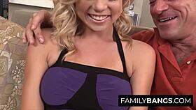 Babysitter Shawna Lenee bangs old Randy Spears after school 😈💦