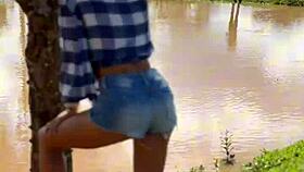 massive bbc seduces curvy hotwife boss craving farm creampie thrill