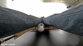 Alice maze, why soak your jeans with that wet pussy sport?