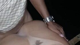 Bb sexy fat amateur taken to swing for black cock sucking and fucking