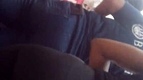 damn that ebony ass folds perfectly in hidden shop cam!