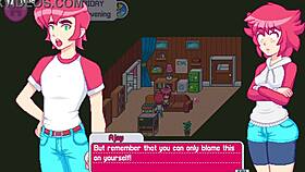 Redhead Drops Towel Exposing Small Tits In Steamy Shower