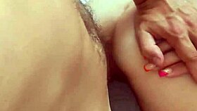 😏 check out this milf wife's ass and pussy holes spread wide open up close