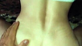 😏 check out this milf wife's ass and pussy holes spread wide open up close