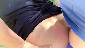 cars honking but i had to ass fuck her right there on the roadside