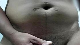 Three Explosive Cumshots in Steamy Bedroom Video Call with Pretty Hijab Girlfriend