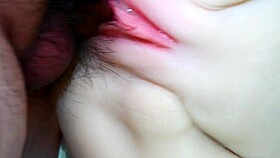 spread those shaved legs wide for deep pussy fucking