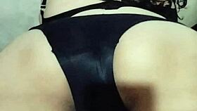 oscar's boss lady mary gives sloppy blowjobs while i film her juicy ass