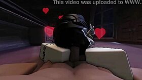 horny slut ditches roblox game to ride big black cock and get creampied hard