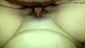 wife's pussy overflows with hot creampie explosion!