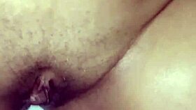 Colombian bride showers with dildo in homemade toy play