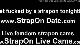 imagine me stretching your tight ass wide open with my huge strapon