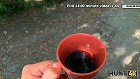 Hey boyfriend, watch me get picked up and fucked outdoors in the forest by this guy.