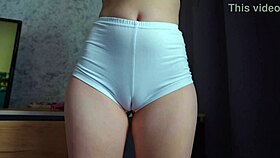 See my perfect cameltoe pussy?