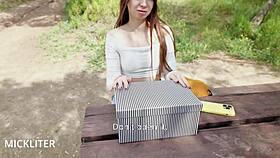 i meant to prank her but ended up deepthroating that monster cock rough doggystyle