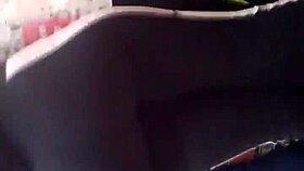 damn that ebony ass folds perfectly in hidden shop cam!