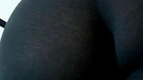 oscar's boss lady mary gives sloppy blowjobs while i film her juicy ass