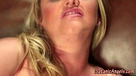 huge ass slut sprawls out masturbating with dildo heels fetish solo play