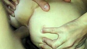 😏 check out this milf wife's ass and pussy holes spread wide open up close