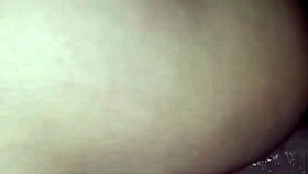 hot latina bride takes huge cock deep anal assfucking in bathroom with natural tits bouncing wildly