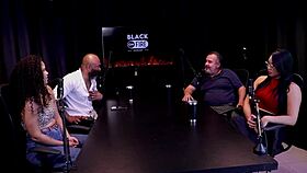 binho ted stuffs cock deep in lesbian mouth play on sheer red