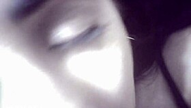 behind the scenes, glasses brunette candice cumm tests intense italian machine passion