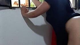 The unfaithful fiancee bends over for intense doggystyle creampie pov sex