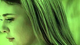 she discovers his creepy room filled with her pictures everywhere