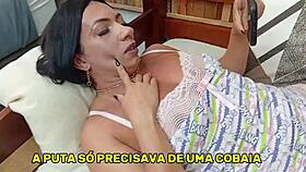 milf prostitute takes painter's monster bbc anal creampie pounding