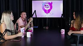 charllottye sheer red lingerie brazilian swinger group sex debut