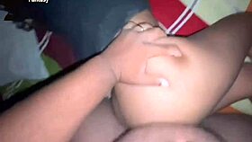 hey during my late night room visit with this latina i ended up creampieing her tight pussy