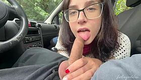 car deepthroat on monster cock with sloppy cum gulp