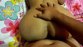 Fucking doggystyle till he cums deep in my tight ass