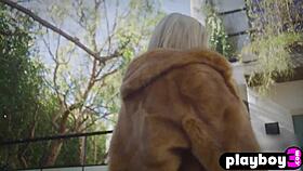 alexis texas poses nude in sports car