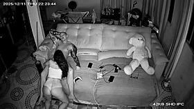 Hidden cam catches brazilian amateurs fucking hard