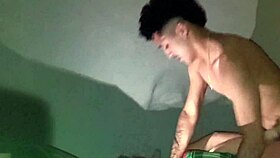 curvy latina neighbor begs for fat ass spanking and rough assfucking in homemade video