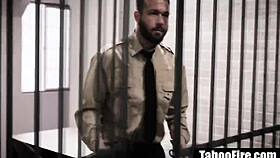 blonde teen, wanna get fucked hard in prison threesome by guards?