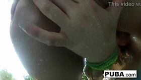 why does natasha crave fingering her dripping wet brunette pussy?