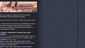 katherine buzzes her huge tits with vibrator in electric therapy ep3