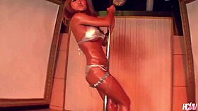 sexy japanese kurea muto strips then rides cock cowgirl creampie