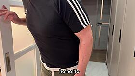 russian milf seduces young stud to keep her naughty secret with subs