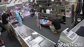 amateur with fine booty gets filled up