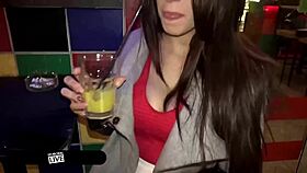 best buds share curvy babe's huge tits and creampie pussy