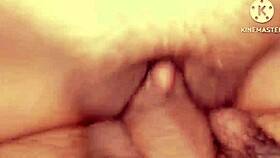 Sexy Desi girl moans in Hindi during hot homemade blowjob sex?